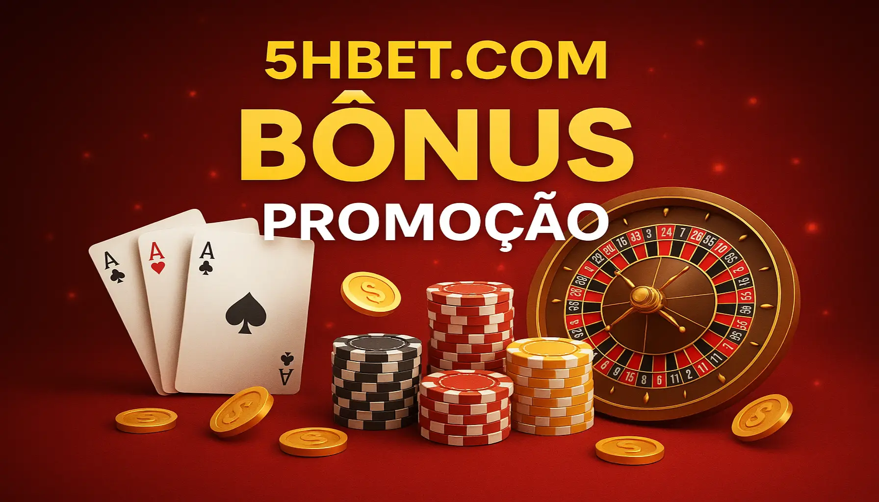 O bônus promocional 5HBET.COM é uma ótima maneira de começar sua aventura